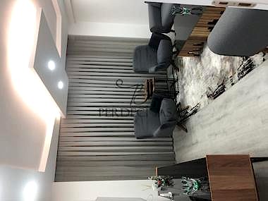 Oturma Odası Gri Renkli Modern Perde